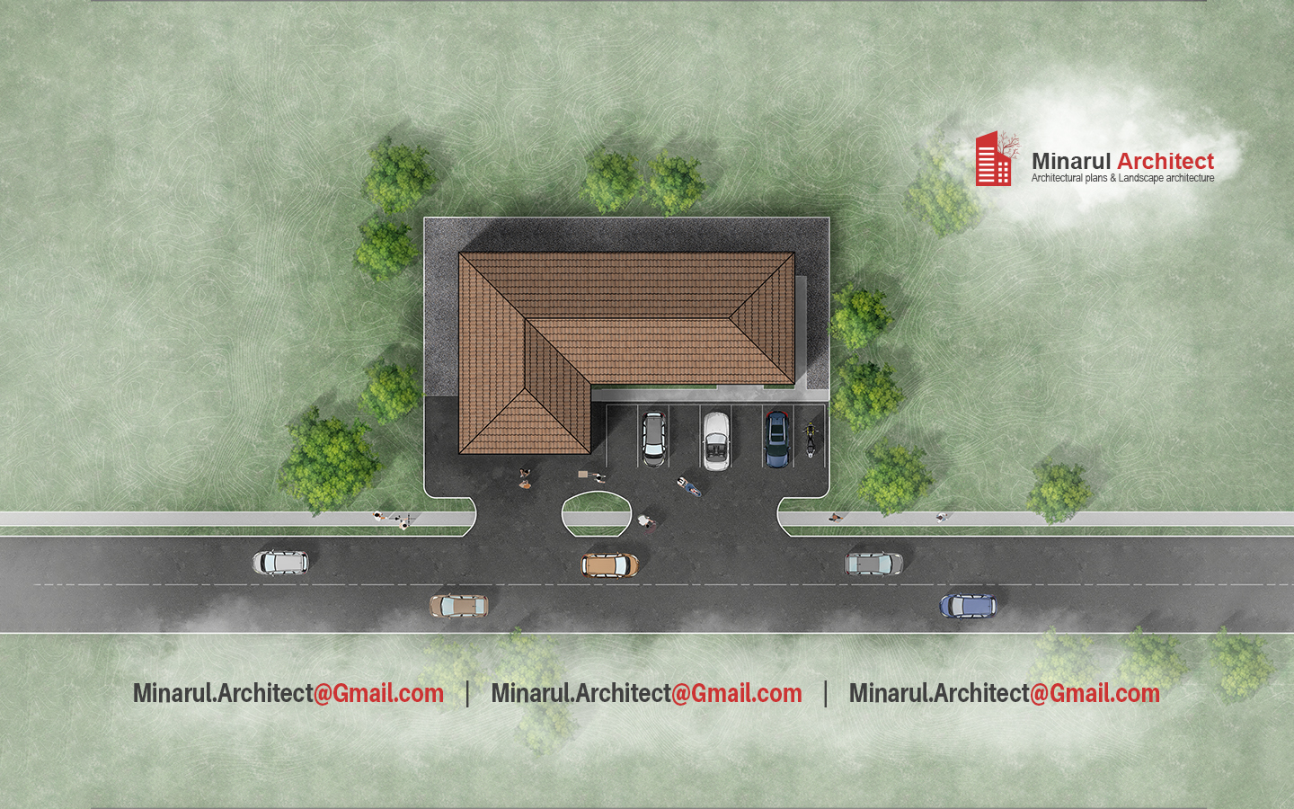 Custom site plan design layout